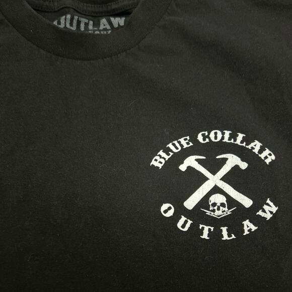 Outlaw Threadz | Men’s Graphic T-Shirt | Size Medium - Picture 2 of 3